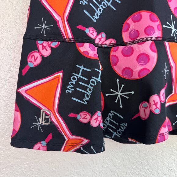 Pickleball Bella Skort Womens 2 Happy Hour Athletic Tennis Kick Pleat Medium - Picture 5 of 9